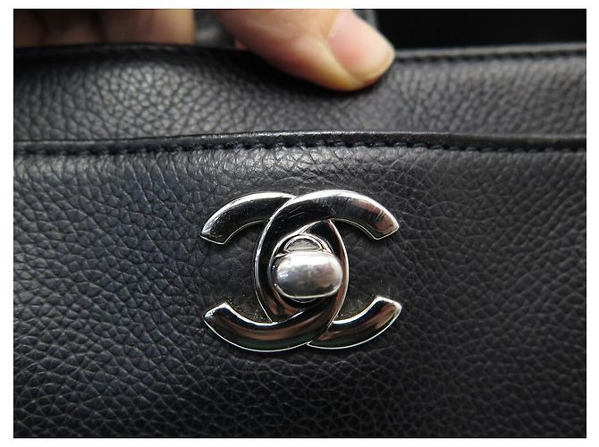 BORSA A MANO CHANEL EXECUTIVE CERF MM A15206 BORSA A MANO CAVIALE NERO - vista 9