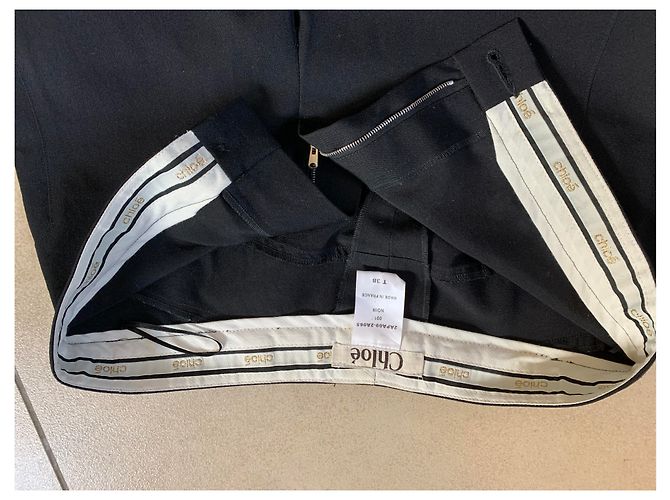 Chloé Black Wool Pants - view 5