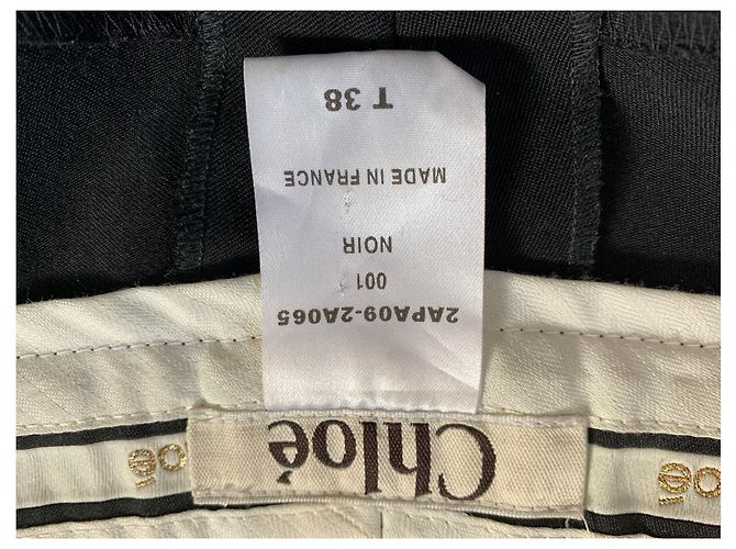 Chloé Black Wool Pants - view 6