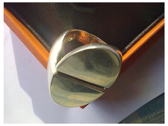 Hermès Bague INITIALE Argenté - vue 2