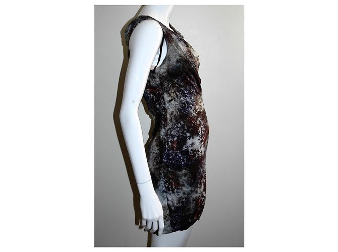 Vestido ajustado con fruncido de Helmut Lang Multicolor - vista 5