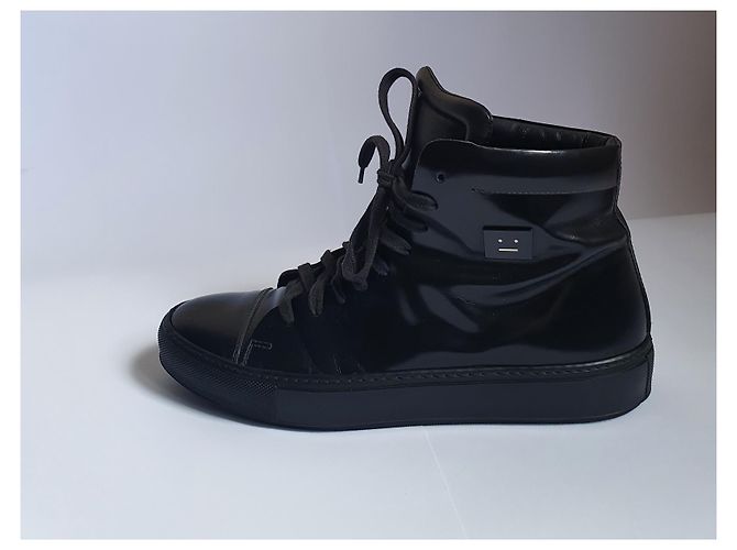 Sneakers Acne Studios in pelle nera Nero - vista 2