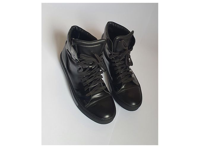 Sneakers Acne Studios in pelle nera Nero - vista 3