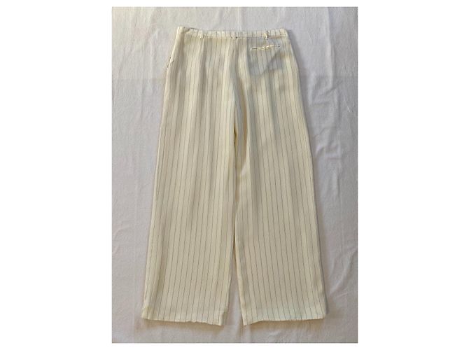 Hermès Pantalones, polainas Blanco - vista 2