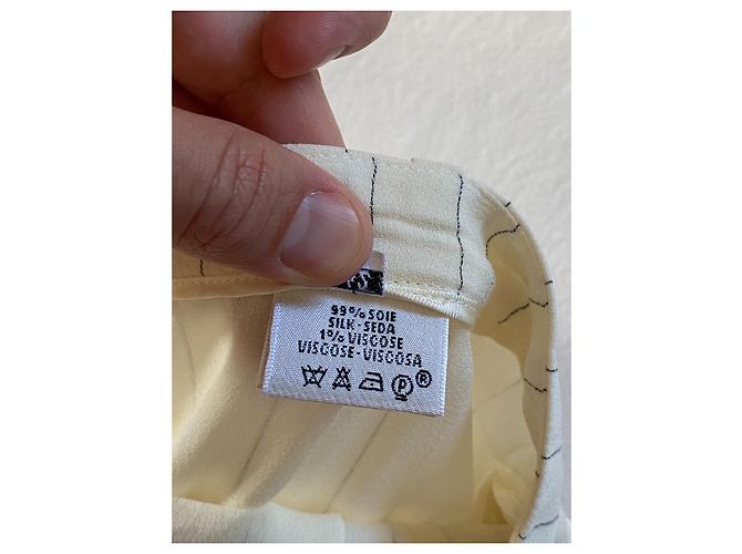 Hermès Pantalones, polainas Blanco - vista 3