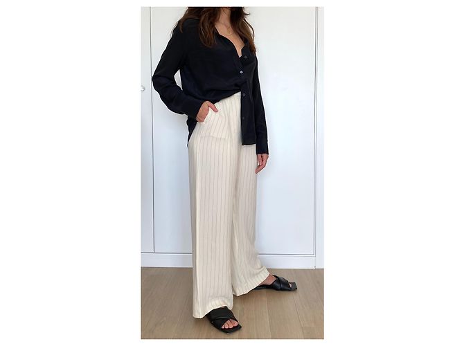 Hermès Pantalones, polainas Blanco - vista 6