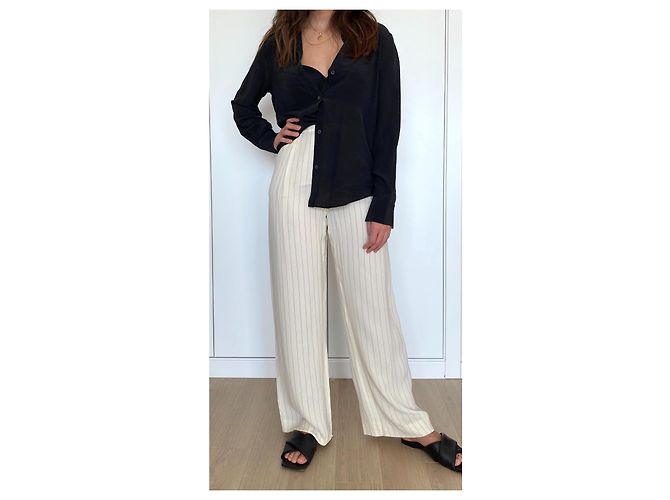 Hermès Pantalones, polainas Blanco - vista 7