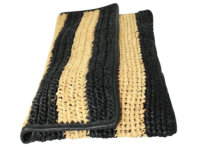 Maje Pochette in rafia morbida - vista 2