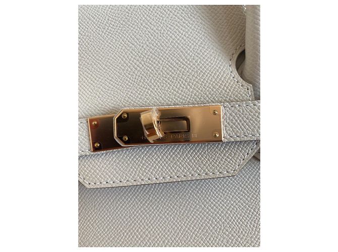 Hermès Borsa HERMES BIRKIN 35 neuf Bianco - vista 6