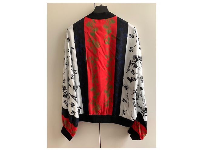 Pier Antonio Gaspari Blouson de viscose estampado Multicor - vista 2