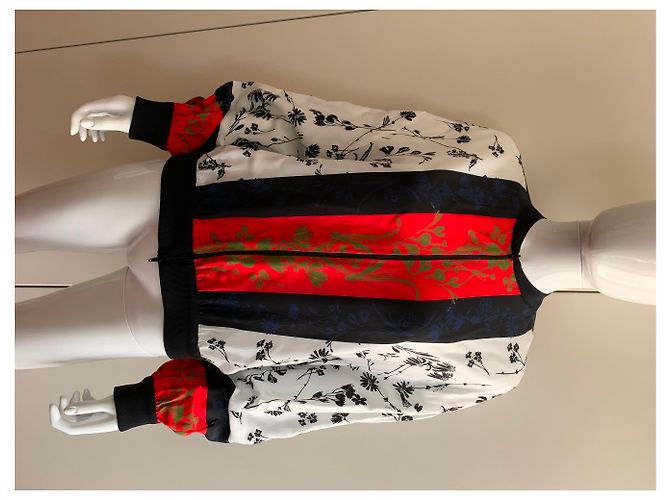 Pier Antonio Gaspari Blouson de viscose estampado Multicor - vista 5