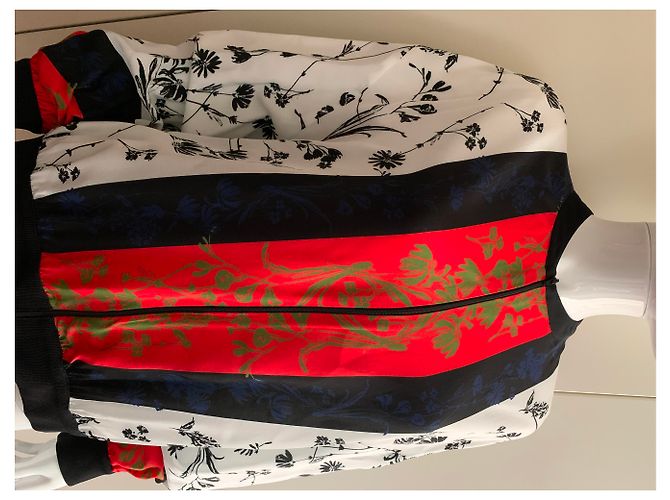Pier Antonio Gaspari Cazadora de viscosa estampada Multicolor - vista 10