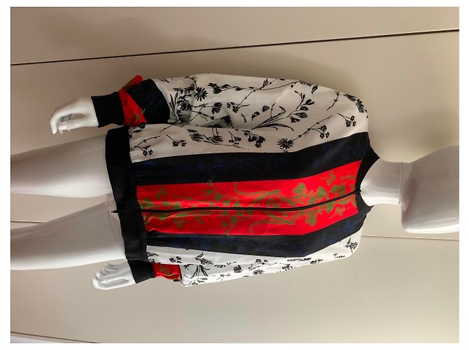 Pier Antonio Gaspari Cazadora de viscosa estampada Multicolor - vista 9