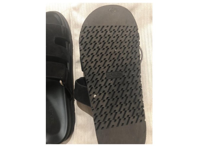 Hermès Sandali Cipro Cyprus Nero - vista 2