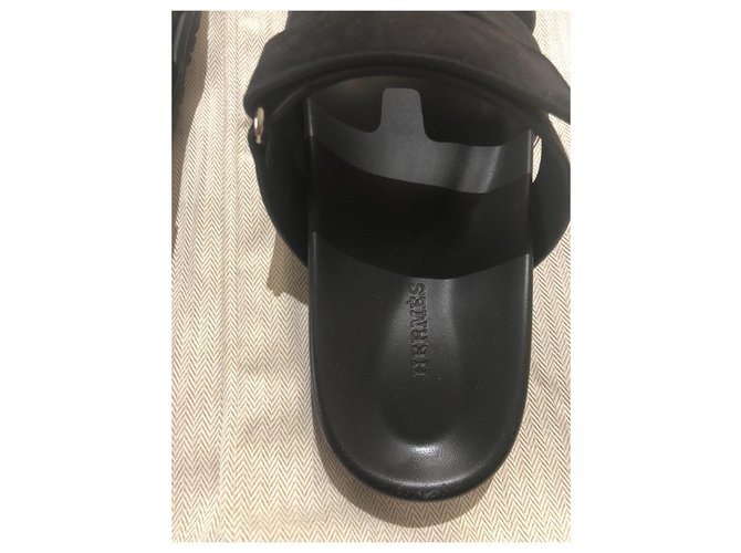 Hermès Sandali Cipro Cyprus Nero - vista 3