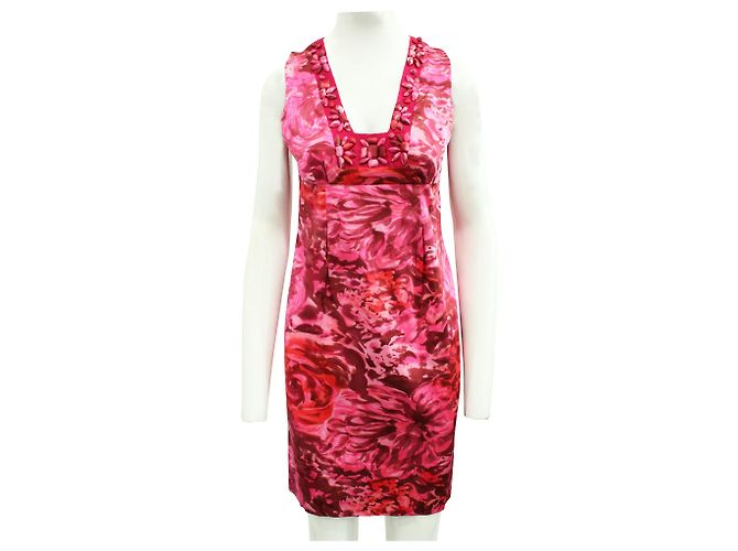 Rebecca Taylor Vestido estampado floral Rosa - vista 2
