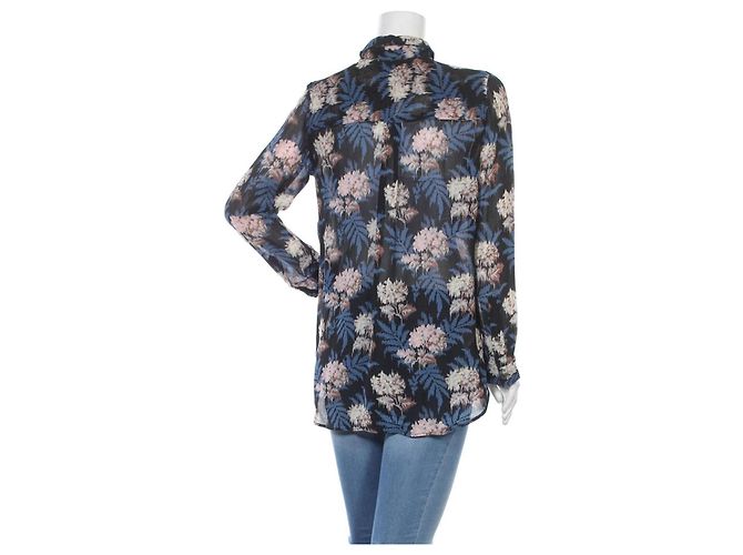 Camicia Ganni floreale in viscosa M Multicolore - vista 2