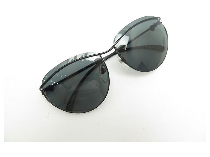 Gafas de sol chanel 4181 FUNDA DE METAL NEGRO + GAFAS DE SOL NEGRA - vista 11