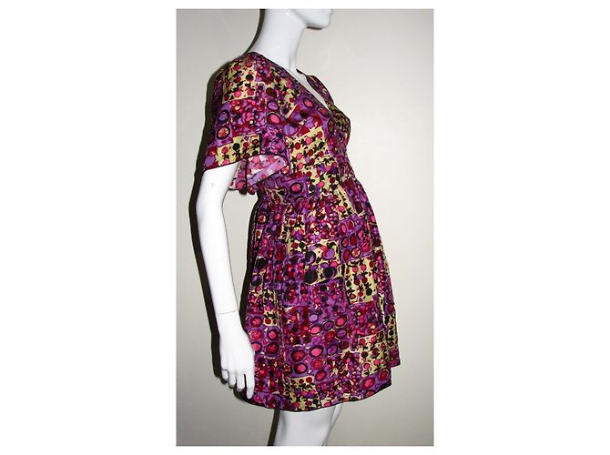 Anna Sui Seidenkleid mit Slip Mehrfarben - Ansicht 2