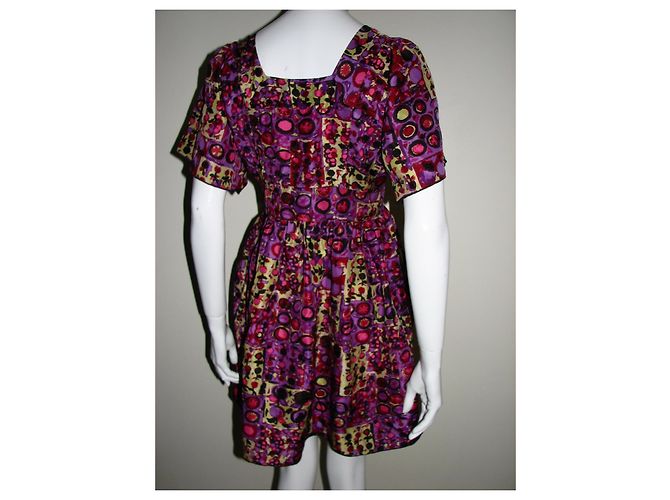 Anna Sui Seidenkleid mit Slip Mehrfarben - Ansicht 3