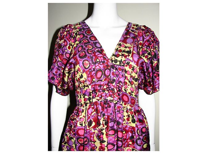 Anna Sui Seidenkleid mit Slip Mehrfarben - Ansicht 4