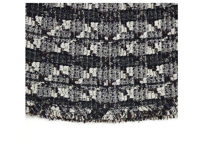 Chanel tweed 06C GRAND CENTRAL FR42 Negro Crudo - vista 2