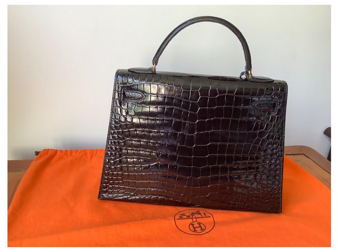 Hermès Kelly32 Negro - vista 13