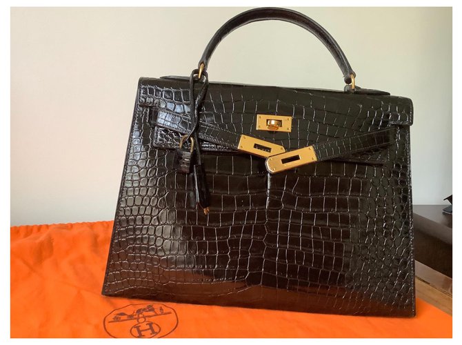 Hermès Kelly32 Negro - vista 2