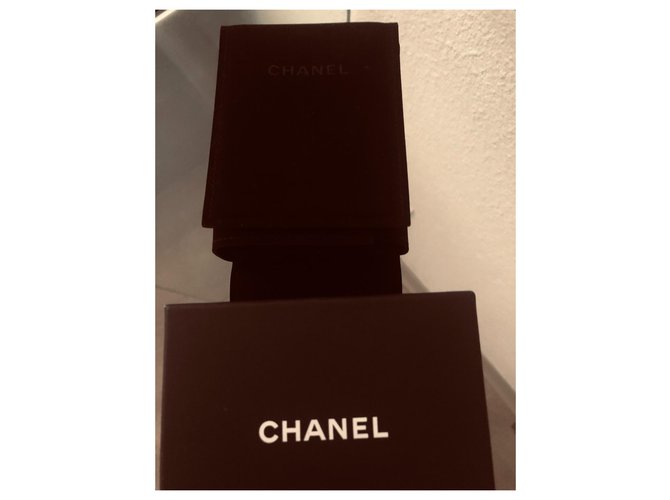 Chanel Perlenohrringe Silber Silber Hardware - Ansicht 8