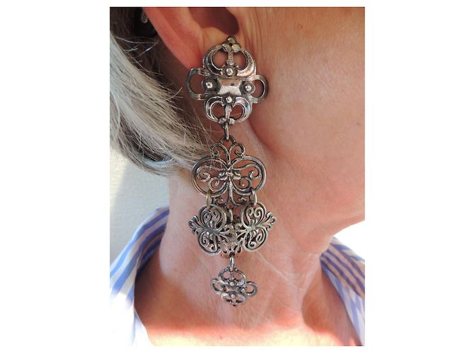 CHANTAL THOMASS BOUCLES D'OREILLES CLIPS XXL - vue 2