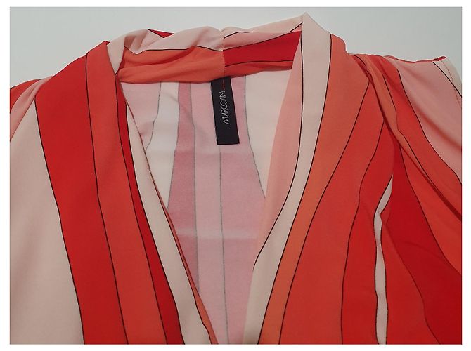 Marc Cain Dress Multicolour Polyester Elastane Size 4 Multiple colors - view 3
