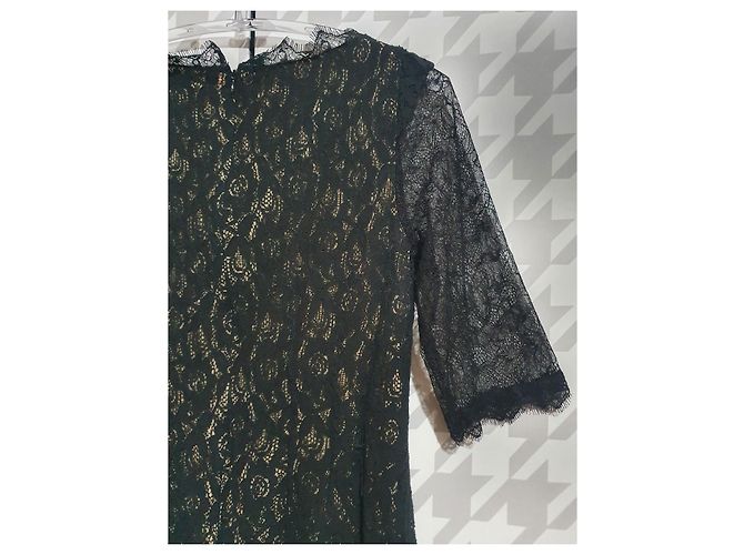 Vestido de renda Day Birger & Mikkelsen preto - vista 2