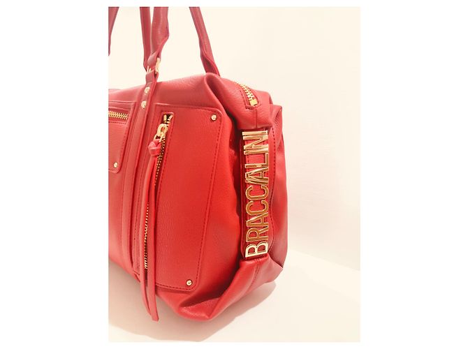 Borsa a mano Braccialini Bauletto Rossa in Pelle Rosso - vista 2