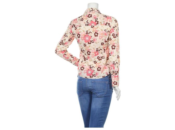 Camisa 0039 Floral de Algodón Multicolor - vista 2