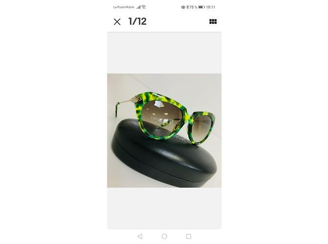 Alexander Mcqueen Des lunettes de soleil - vue 10