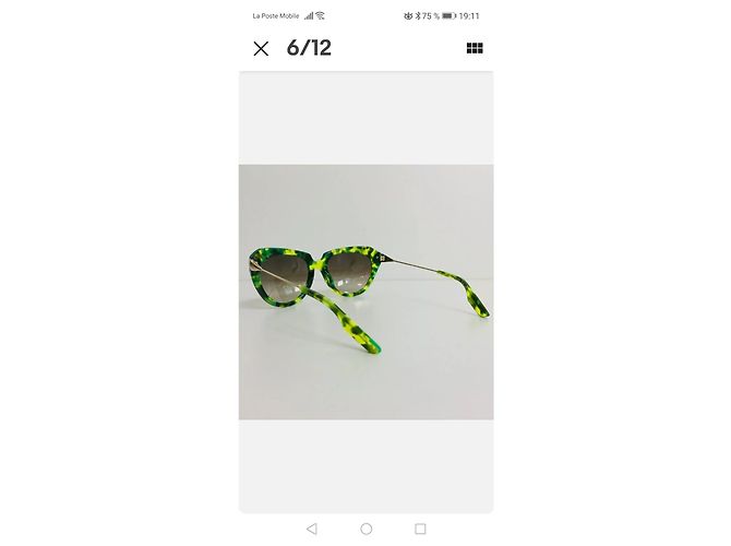 Alexander Mcqueen Des lunettes de soleil - vue 6
