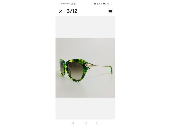 Alexander Mcqueen Des lunettes de soleil - vue 9