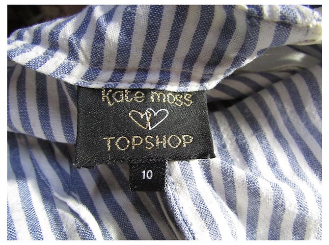 Kate Moss For Topshop Kleider Hellblau - Ansicht 4
