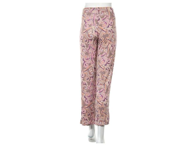 Pantalón Cynthia Rowley Viscosa Elastano M Multicolor - vista 2