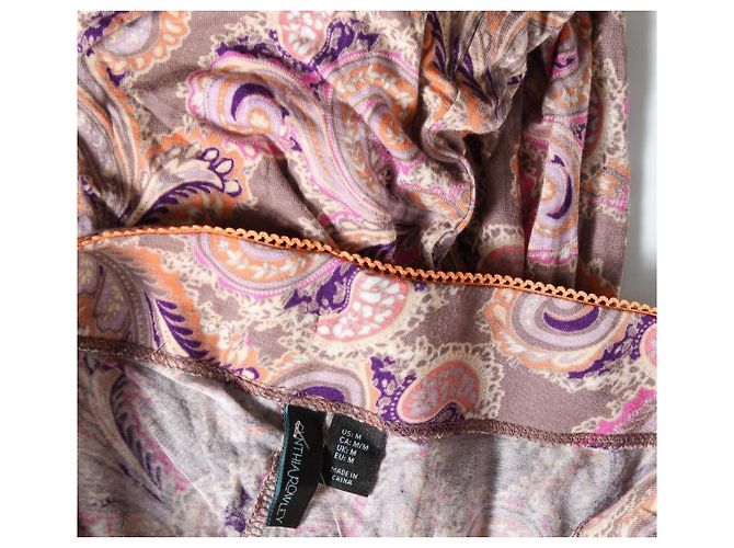 Pantalón Cynthia Rowley Viscosa Elastano M Multicolor - vista 3