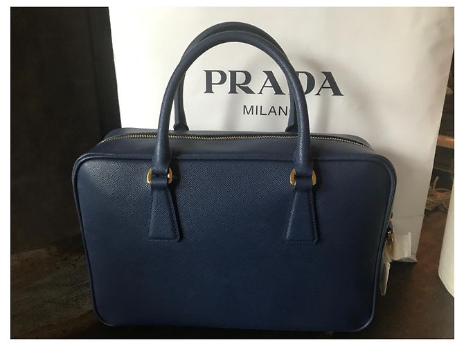 Bauletto Prada Saffiano Lux handbag - view 2