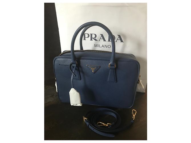 Bauletto Prada Saffiano Lux handbag - view 8