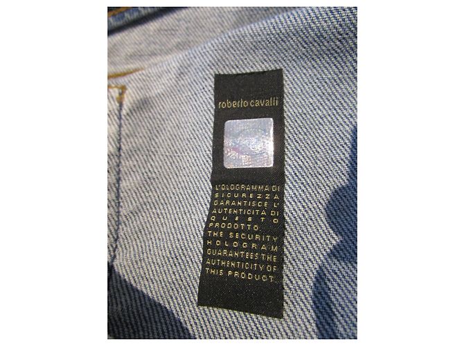 Sehr seltene Bootcut Nietenjeans Just Cavalli für Damengröße 29 (INTER.) - Ansicht 2