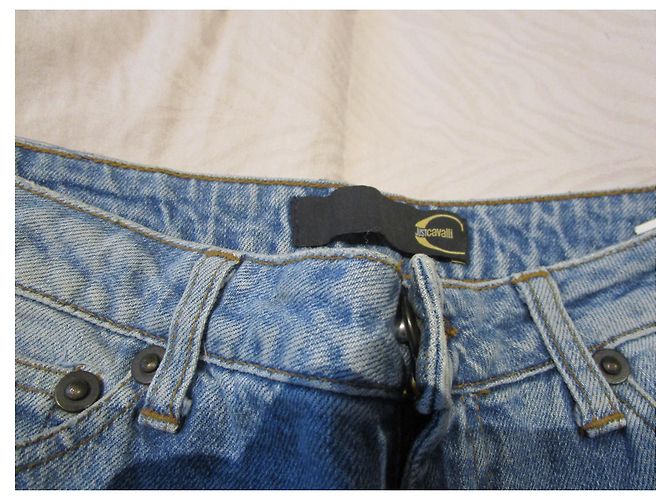 Sehr seltene Bootcut Nietenjeans Just Cavalli für Damengröße 29 (INTER.) - Ansicht 6