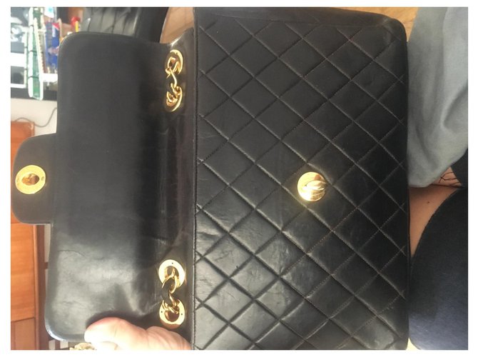 Chanel Timeless Jumbo Nero - vista 3