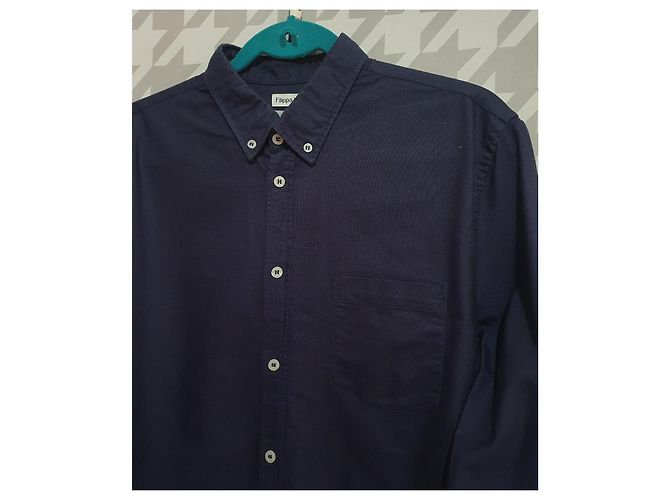 Camicia Filippa K in cotone blu L - vista 2