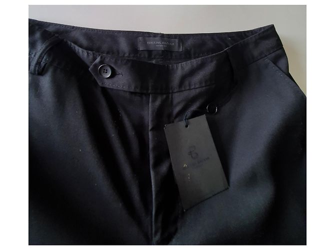 Bruuns Bazaar Schwarze Wollhose - Ansicht 3