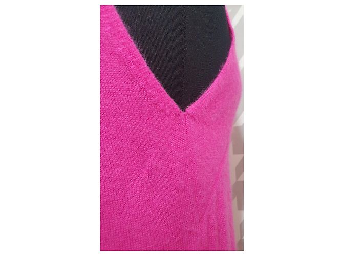 Vestido Allude de cachemira rosa - vista 5