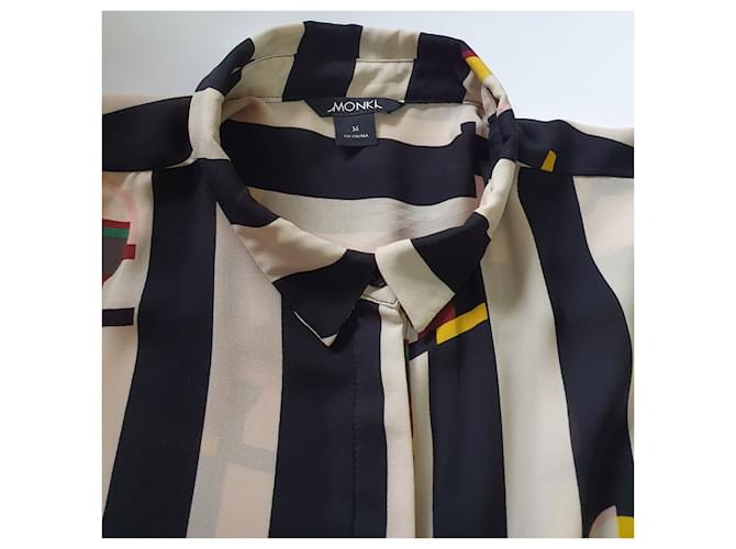 Top oversize Monki Multicolor - vista 3