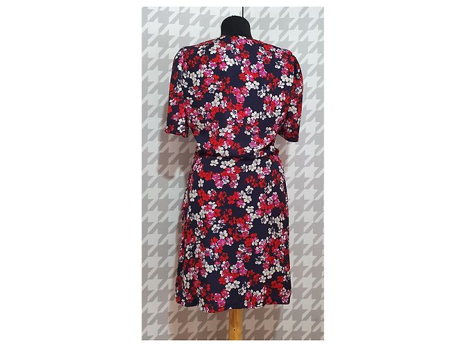 Vestido floral Zapa de poliéster Talla M Multicolor - vista 2